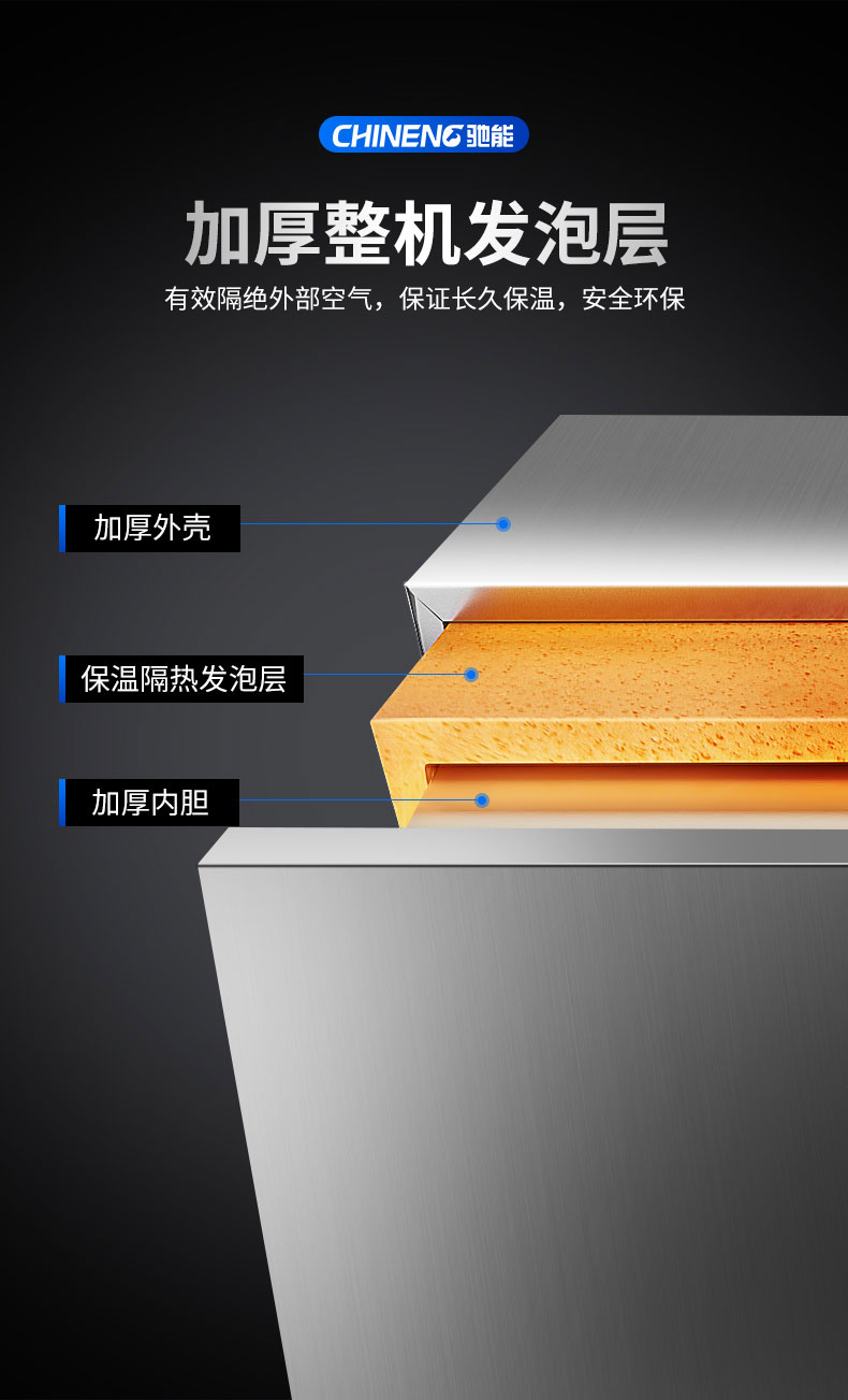 乐鱼蒸汽消毒柜加厚整机发泡层